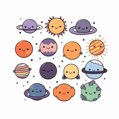 set of planets 1