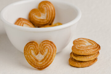 heart shaped cookies