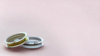 jewelry wire for costume jewelry and needlework, make tool yourself.