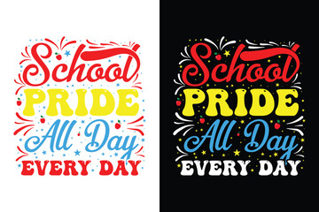 Back to school t-shirts design, Typography back to school t shirt design, cool back to school tees, Inspirational quotes t-shirt design
