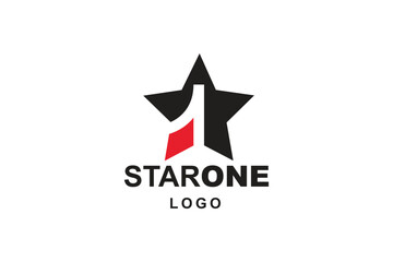 star one logo design concept simple vector custom