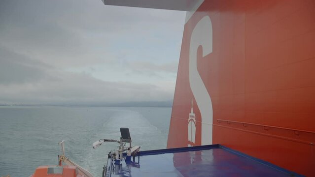 Stenaline Ferry Onboard Rear View