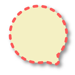 Obraz premium speech bubbles icons set colorful