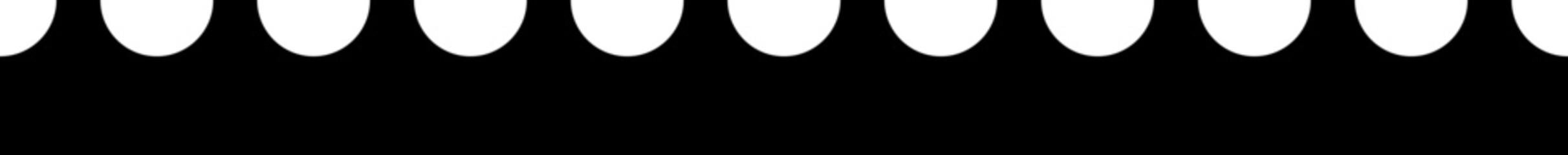 Scalloped Edge Seamless Border