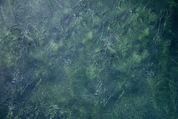 glossy empty monochromatic green painted background texture