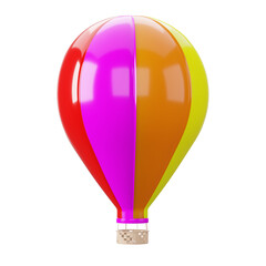 Hot air balloon - 3D render