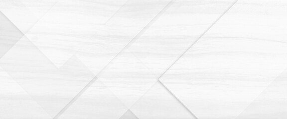White color technology concept geometric line  background, abstract white and grey triangle overlay texture background. Trendy minimal banner, and cover design, Vector illustration.