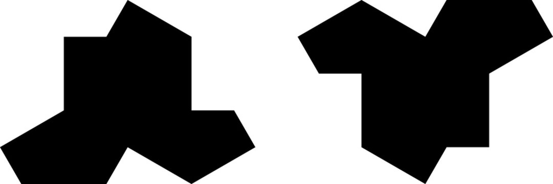 precise shape of the hat, 13-sided polykite, aperiodic monotile, non-repeating patterns polygon shape that mathematicians discovered