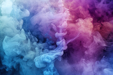 abstract digital background with multicolored smoke, ai tool generated image