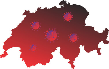 Obraz premium Omicron pandemic to Switzerland 2023051620