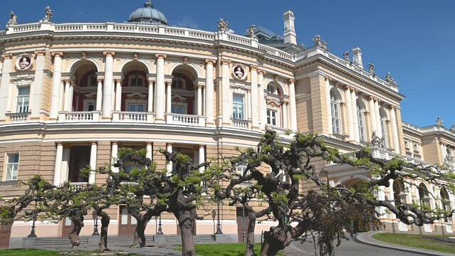Odessa State Academic Opera and Ballet Theater in Ukraine