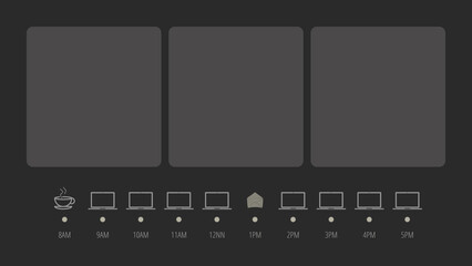 Minimalist Desktop Wallpaper Organizer