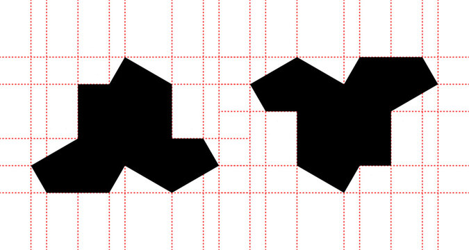 precise shape of the hat, 13-sided polykite, aperiodic monotile, non-repeating patterns polygon shape that mathematicians discovered