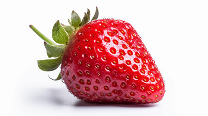 strawberry isolated on white background, generated AI