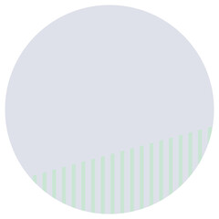 simple circle frame