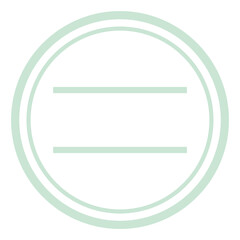 Obraz premium simple circle frame