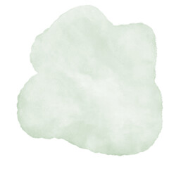 Green Watercolor Abstract Shapes