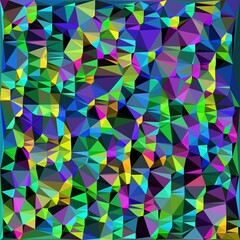 Illustration abstract kaleidoscope, lime green, forest green, emerald green, rgb. Good for symmetrical, floral, or paisley patterns with shades of green. Fit for painting, backdrop, wall art, canvas.