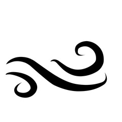 Doodle wind illustration vector
