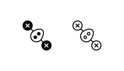 Air Car icon design with white background stock illustration