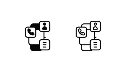 Fototapeta premium Smartwatch icon design with white background stock illustration