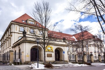 District office of Bautzen County in Germany - 603607968