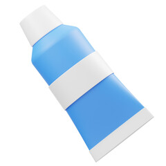 A Toothpaste Product 3D Icon