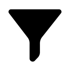 Filter User Interface Solid Icons and Symbols Png Illustrator