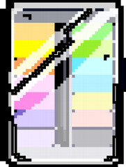 color paint watercolor game pixel art retro vector. bit color paint watercolor. old vintage illustration