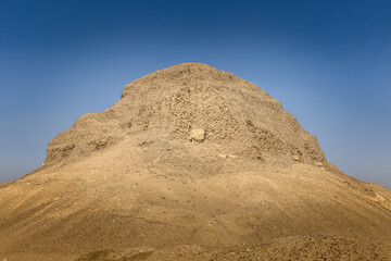 Fototapeta na wymiar El Lahun Pyramid at Fayoum in Egypt