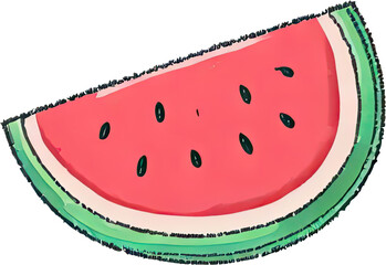 watermelon pencil color