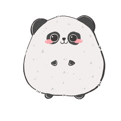 panda bear cartoon