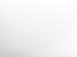 Black curve lines pattern background, wallpaper