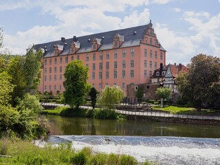 Fototapeta premium Castle in Hann.Münden on the Werra
