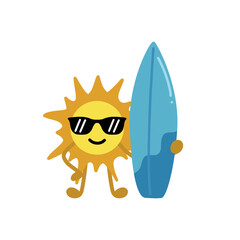 Sunshine and Surfboard