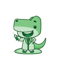 Green Dinosaur Doctor
