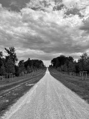 road in the countryside