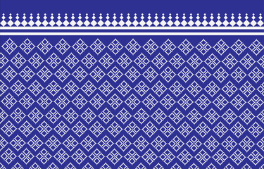 seamless pattern with blue and white stripes