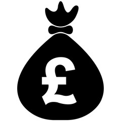 coin pound,pound money ,pound financial growth, pound currency, money bag, financial wealth concept illustration