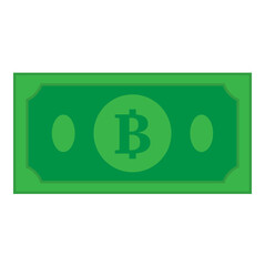coin Bitcoin, Bitcoin money ,Bitcoin financial growth, cryptocurrency, money bag, financial wealth concept illustration
