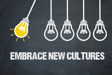Fototapeta premium Embrace New Cultures 