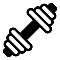 Dumbbell Glyph Icon