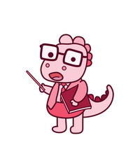 preschool teacher cartoon