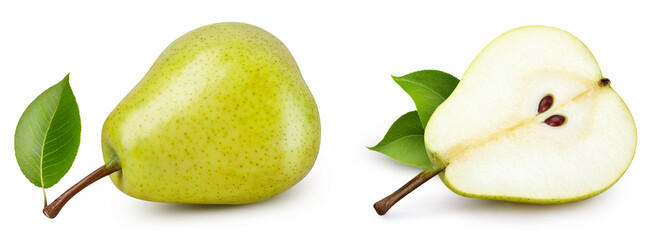 Pear isolated on white background