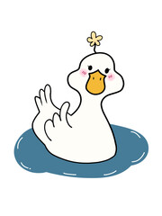 duck cartoon