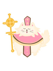 Cat priest cosplay