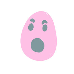 Pink egg