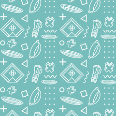 Kitchen Pattern, Kitchen pattern features a seamless design that captures the essence of a kitchen environment.