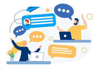 drawing of dialogue in the style of minimalism