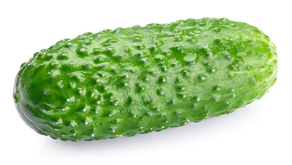 Cucumber isolated on white background